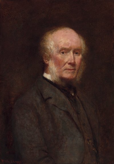 Autorretrato a los 83 años de William Powell Frith