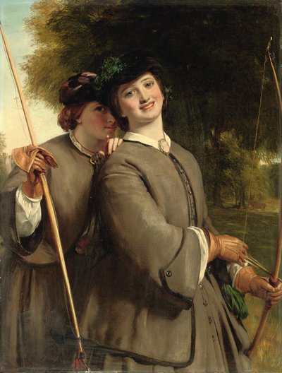 Los arqueros de William Powell Frith