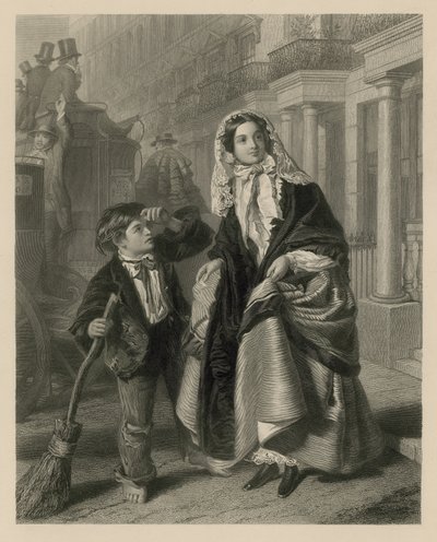El barrendero de William Powell Frith