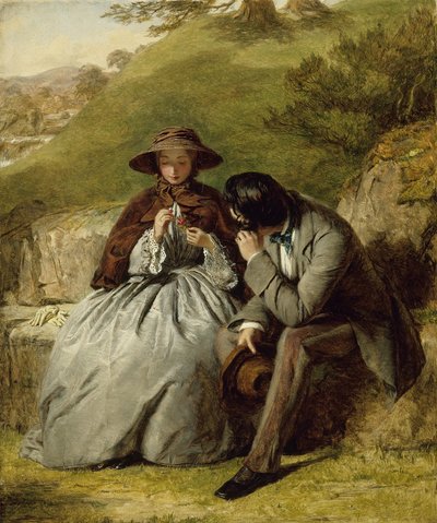 Los Amantes de William Powell Frith