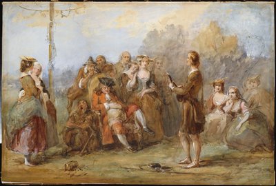 El juglar, 1840s de William Powell Frith