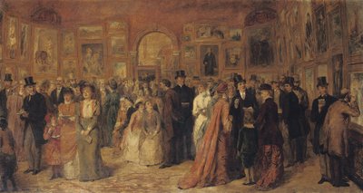 La vista privada, 1881, 1882 de William Powell Frith