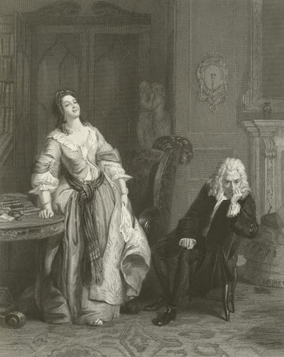 El poeta rechazado de William Powell Frith