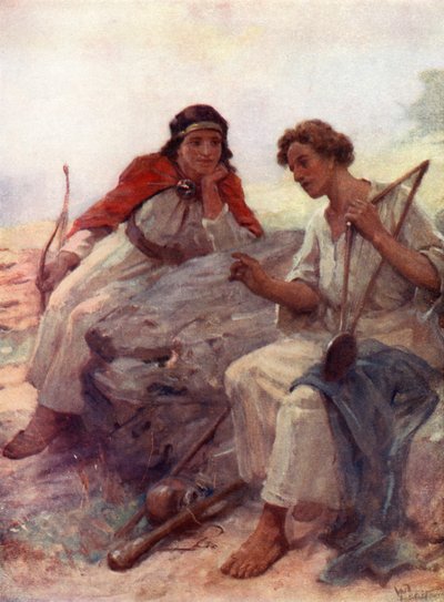 David y Jonathan de William Pratt