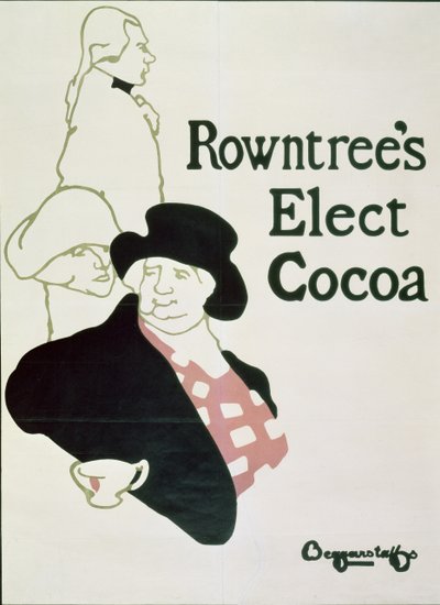 Cartel publicitario de "Rowntree