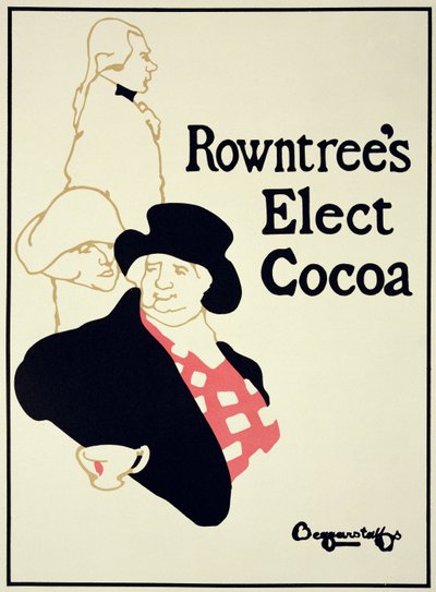 Reproducción de un cartel publicitario de "Rowntree