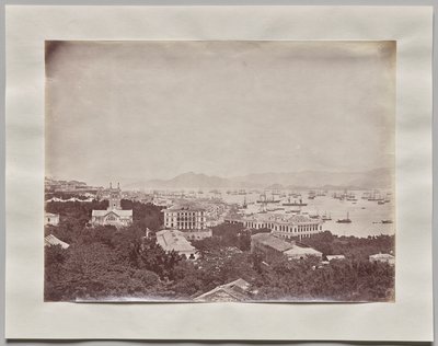 Sin título (Vista general de Hong Kong desde Scandal Point mirando al oeste) de William Pryor Floyd