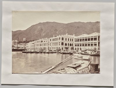 Sin título (Vista del Praya, mirando al este, Hong Kong) de William Pryor Floyd