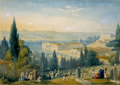Edificios navales turcos en el Cuerno de Oro de William Purser