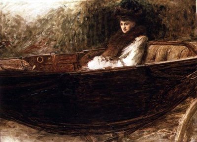Dama en un Landó de William Quiller Orchardson