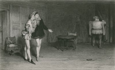 Príncipe Enrique, Points y Falstaff, Enrique IV, Primera Parte de William Quiller Orchardson