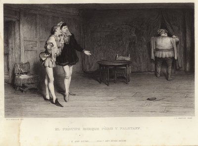 Príncipe Enrique y Falstaff de William Quiller Orchardson