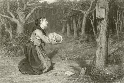 El santuario en el bosque de William Quiller Orchardson