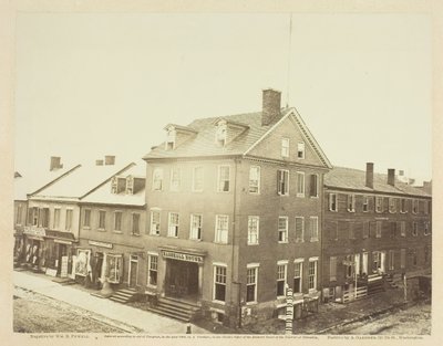 Casa Marshall, Alexandria, Virginia, agosto 1862 de William R. Pywell