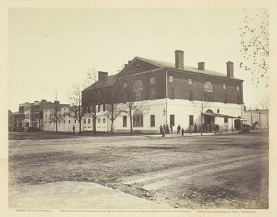 Prisión del Capitolio Viejo, Washington, 1861-1865 de William R. Pywell