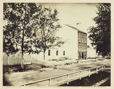 Cárcel de esclavos, Alexandria, Virginia, agosto 1862 de William R. Pywell