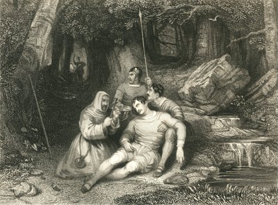 Muerte de Llewellyn de William Radclyffe