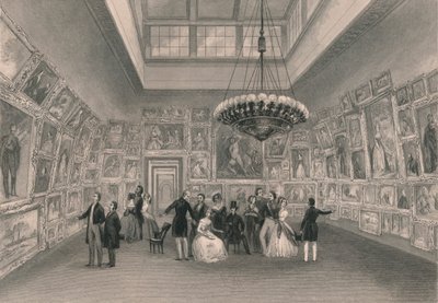 Exposición de la Real Academia. - Vista Privada, c1844 de William Radclyffe