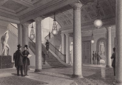 Sala del Ateneo Club, Westminster, Londres de William Radclyffe