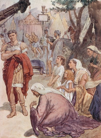 Coriolano y las matronas de Roma de William Rainey