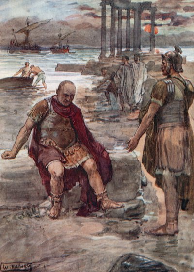 El exiliado Mario entre las ruinas de Cartago de William Rainey