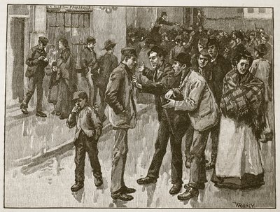 La Huelga de Preston, ilustración de 