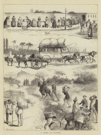 Una visita a Hyeres de William Ralston