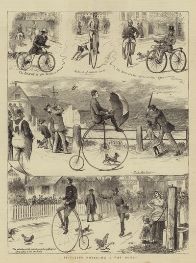Notas sobre ciclismo, No I, en casa de William Ralston