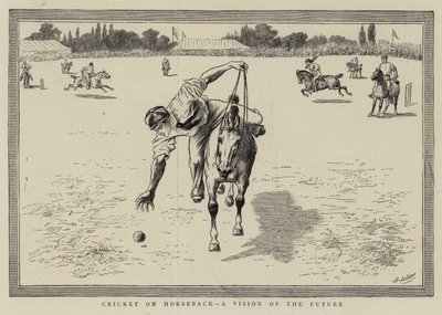 Críquet a Caballo, una Visión del Futuro de William Ralston
