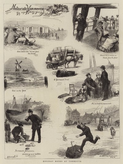 Notas de vacaciones en Yarmouth de William Ralston