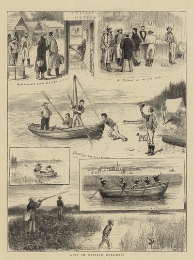 Vida en Columbia Británica de William Ralston