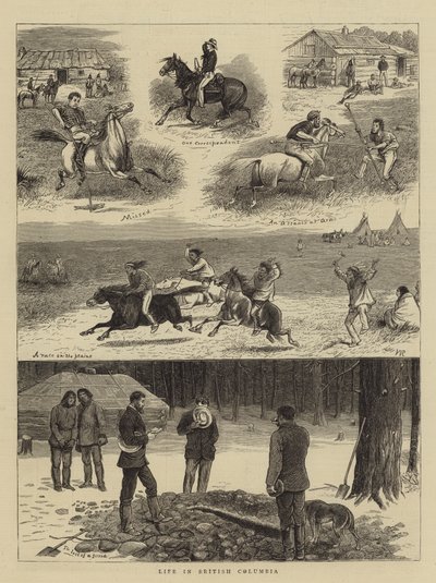 Vida en Columbia Británica de William Ralston