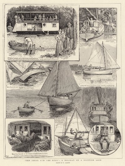El ideal y lo real, unas vacaciones en un lago escocés de William Ralston