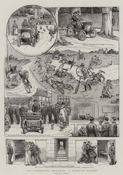 La luna de miel interrumpida, una tragedia en automóvil de William Ralston