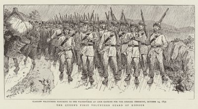La primera guardia de honor voluntaria de la Reina de William Ralston