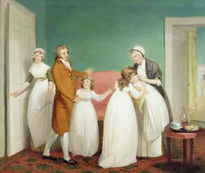 Nacimiento del heredero de William Redmore Bigg