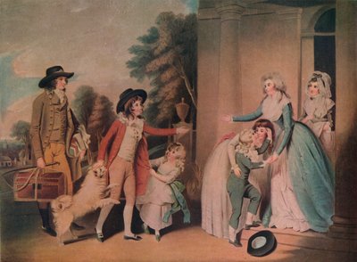 Dulce Domum o el regreso de la escuela, 1790, 1919 de William Redmore Bigg