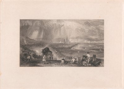 Rouen Vista lejana de William Richardson