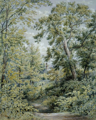 Valle Agradable, Nueva Jersey de William Rickarby Miller