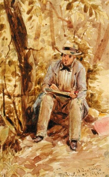 Autorretrato de William Rickarby Miller