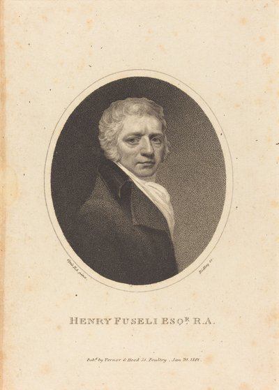 Henry Fuseli de William Ridley after John Opie