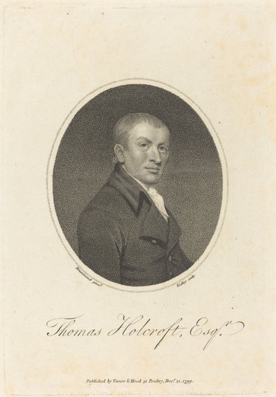 Thomas Holcroft de William Ridley after Samuel Drummond
