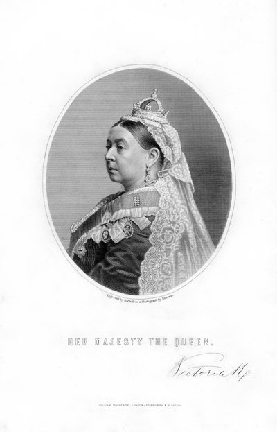 Reina Victoria, Reina del Reino Unido de Gran Bretaña e Irlanda, 1899 de William Roffe