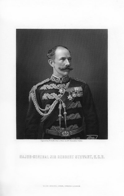 Sir Herbert Stewart, soldado británico, 1893 de William Roffe
