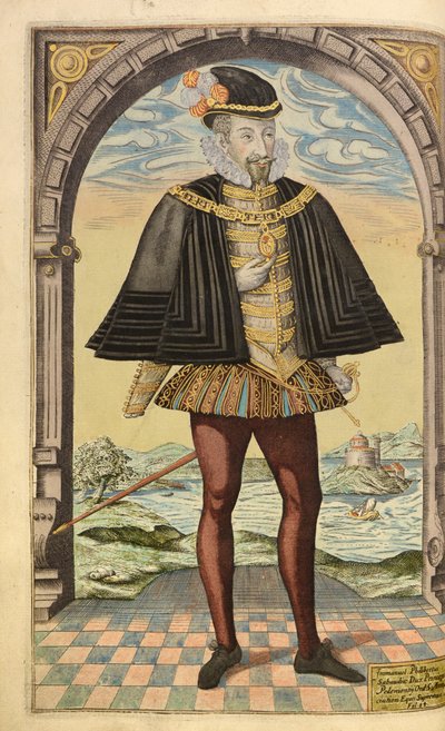 Emmanuel Filiberto, Duque de Saboya, de Honor Militar y Civil, William Segar, pub. Robert Barker, Londres, 1602 de William Rogers