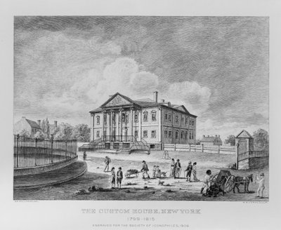 La Aduana, Nueva York de William Rollinson