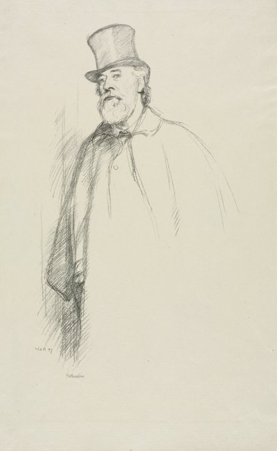 Alphonse Legros de William Rothenstein