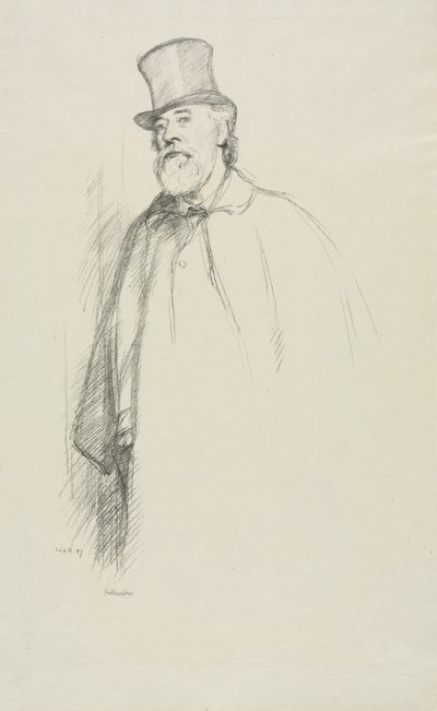 Alphonse Legros, 1897 de William Rothenstein