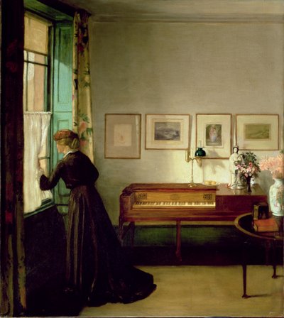 Un interior de William Rothenstein