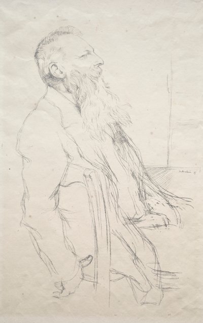 Auguste Rodin de William Rothenstein